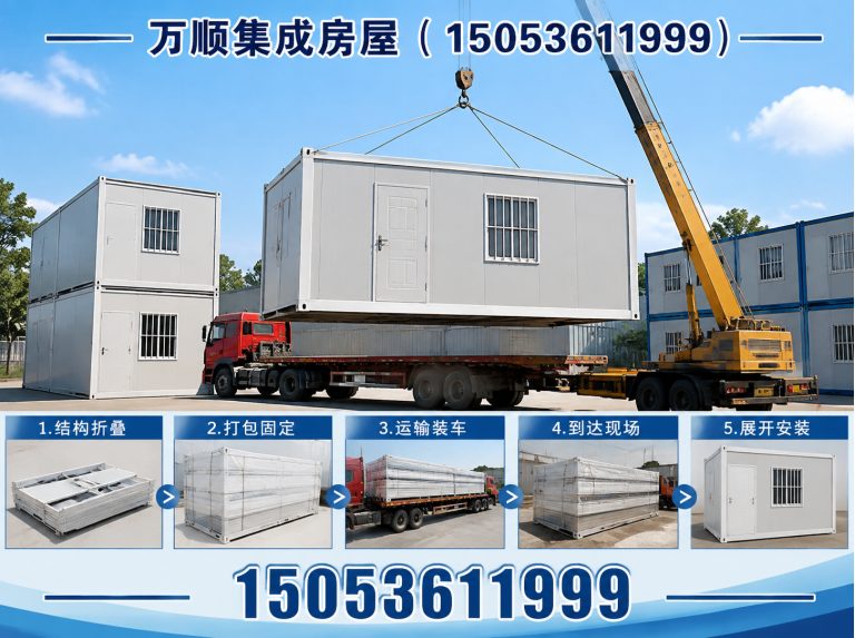 潍坊滨海经济技术开发区万顺集成房屋展示图